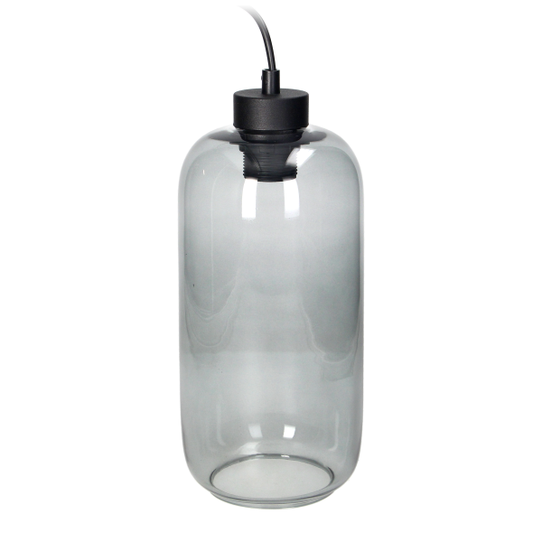 LAZIO 3P, lampa wisząca, E27  max.15W, czarna