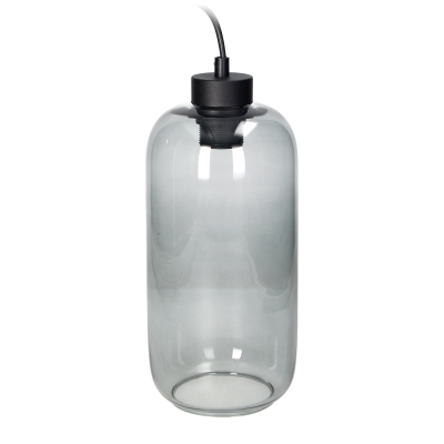 LAZIO 3P, lampa wisząca, E27  max.15W, czarna