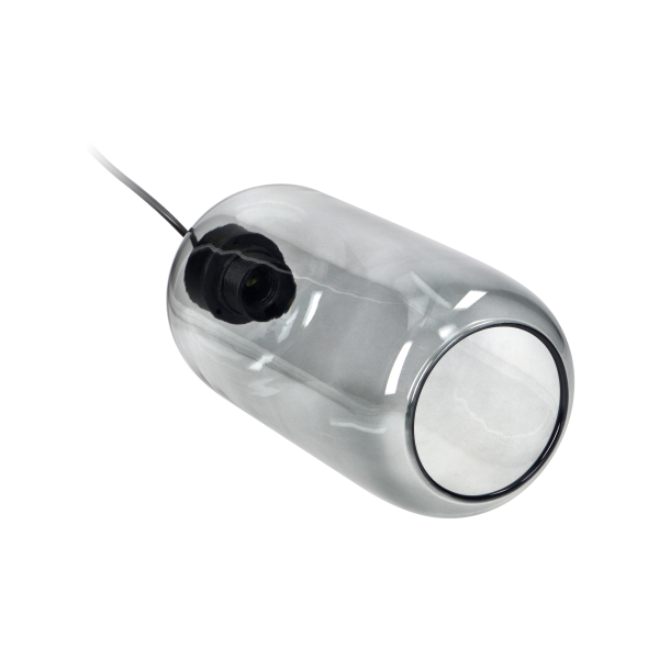 LAZIO 3P, pendant lamp, E27 max.15W, black