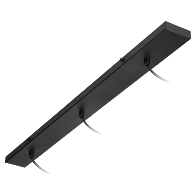 LAZIO 3P, lampa wisząca, E27  max.15W, czarna