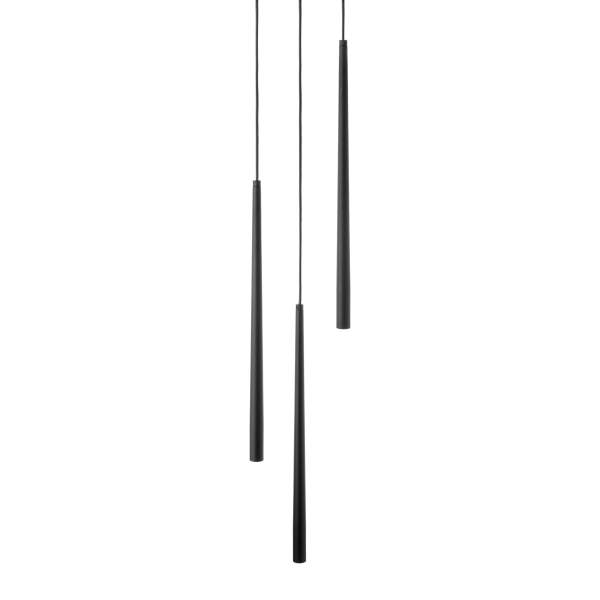 TABUNG 3P, lampa wisząca, G9  max.6W, czarna
