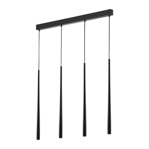 TABUNG 4P, pendant lamp, G9 max.6W, black