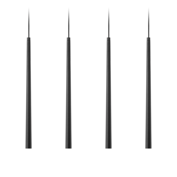 TABUNG 4P, lampa wisząca, G9  max.6W, czarna