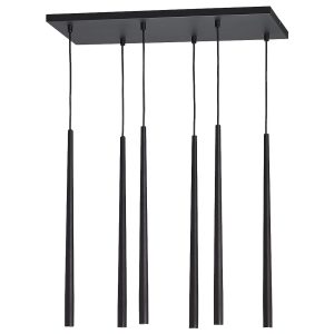 TABUNG 6P, lampa wisząca, G9  max.6W, czarna