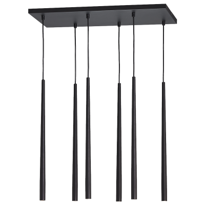 TABUNG 6P, lampa wisząca, G9  max.6W, czarna