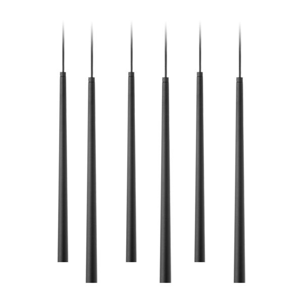 TABUNG 6P, pendant lamp, G9 max.6W, black