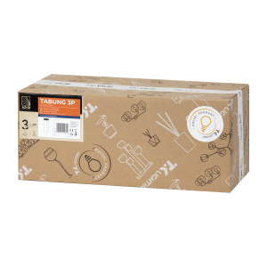 TABUNG 3P, lampa wisząca, G9  max.6W, złota 2