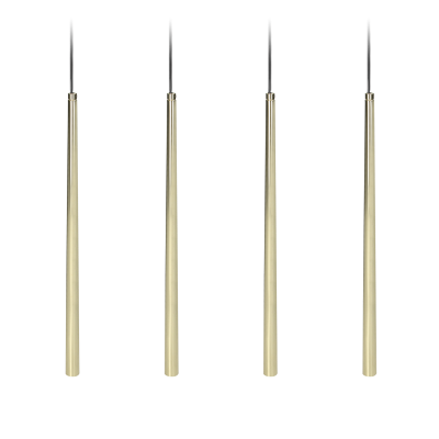 TABUNG 4P, pendant lamp, G9 max.6W, gold