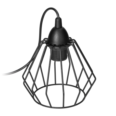 WAYA pendant lamp, max. power 1x60W, E27, black