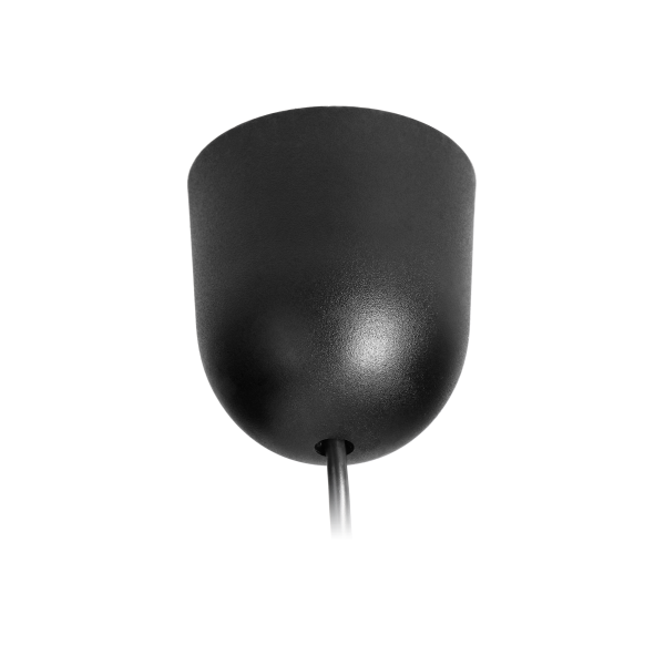 WAYA pendant lamp, max. power 1x60W, E27, black