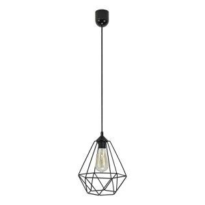 KEBUL pendant lamp, max. power 1x60W, E27, black