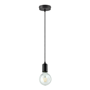 BALBU lampa wisząca, moc max. 1x60W, E27, czarna