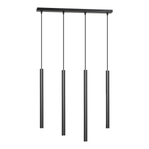 HARMONI lampa wisząca, moc max.4x20W, G9, czarna