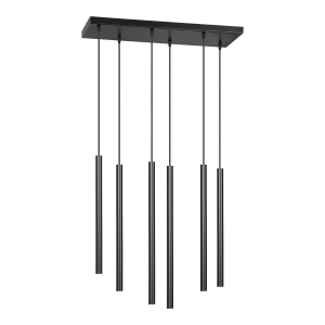 HARMONI pendant lamp,  max. power 6x20W, G9, black