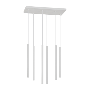 HARMONI lampa wisząca, moc max.6x20W, G9, biała