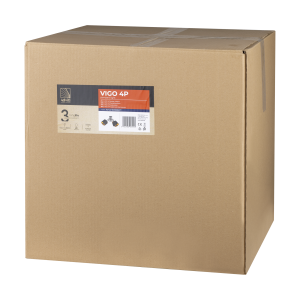 VIGO pendant lamp, max. power 4x60W, E27, black 2