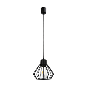 PINO pendant lamp, max. power 60W, E27, black