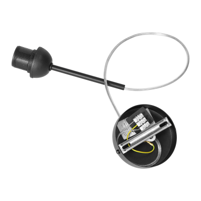 ROLLO pendant lamp, max. power 1x60W, E27, bottle green colour