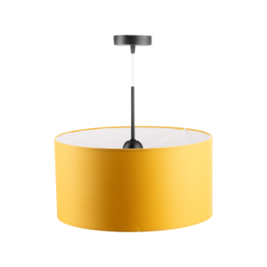 ROLLO pendant lamp, max. power 1x60W, E27, mustard yellow