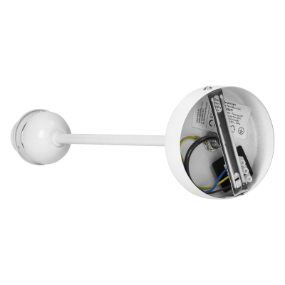 ROLLO pendant lamp, max. power 1x60W, E27, white, short