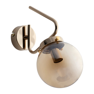 BULAT 1P, wall lamp, E14 max. 40W, gold