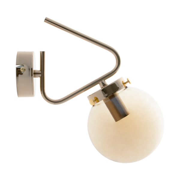 BULAT 1P, wall lamp, E14 max. 40W, gold