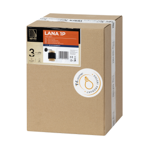LANA 1P, wall lamp, E27 max. 60W, black 2