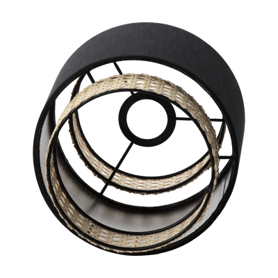 LANA 1P, wall lamp, E27 max. 60W, black