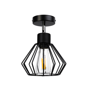 PINO wall lamp, max. power 60W, E27, black