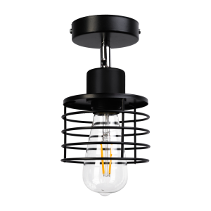 ISLA wall lamp, max. power 60W, E27, black