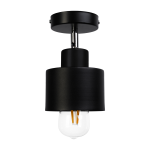 LISA wall lamp, max. power 60W, E27, black
