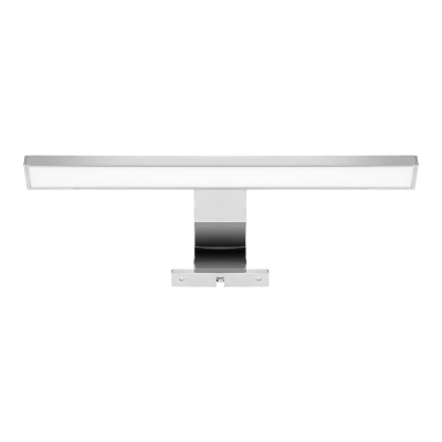 NORTES LED 5W, mirror lamp, 320lm, 4000K, 30 cm long, plastic, silver
