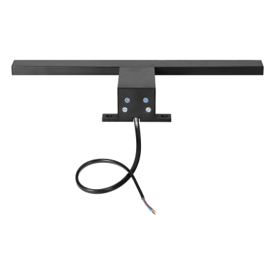 NORTES LED 5W, mirror lamp, 320lm, 4000K, 30 cm long, plastic, black