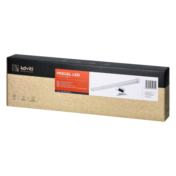 PEEGEL LED 6W, lampa nad lustro, 540lm, 4000K,...