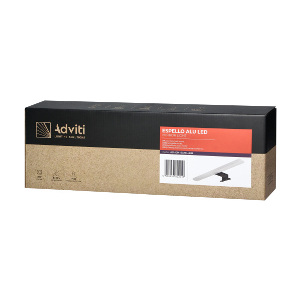 ESPELLO LED 6W, lampa nad lustro, 510lm, 4000K,...