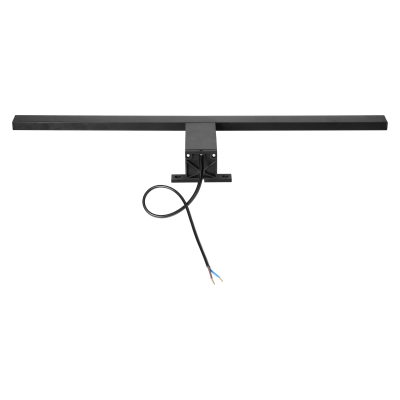 NORTES LED 12W, lampa nad lustro, 900lm, 4000K, dł. 50 cm, aluminium, czarna