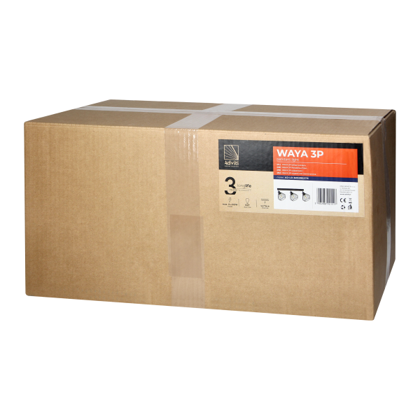 WAYA oprawa ścienno-sufitowa, moc max. 3x60W,...