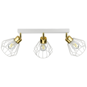 WAYA wall and ceiling lamp, max. power 3x60W, E27, white,...