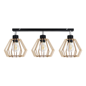 SOLIN wall and ceiling lamp, max. power 3x60W, E27,...