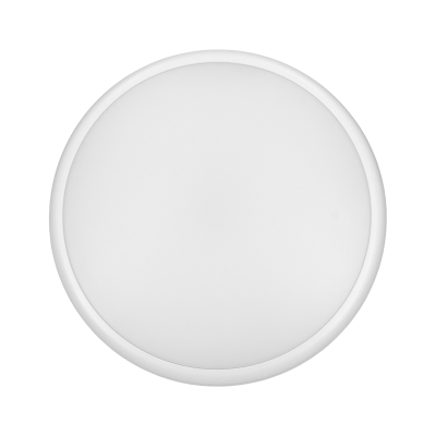 CERS LED ceiling light, 16W, 1300lm, IP65, 4000K, milky PC, white